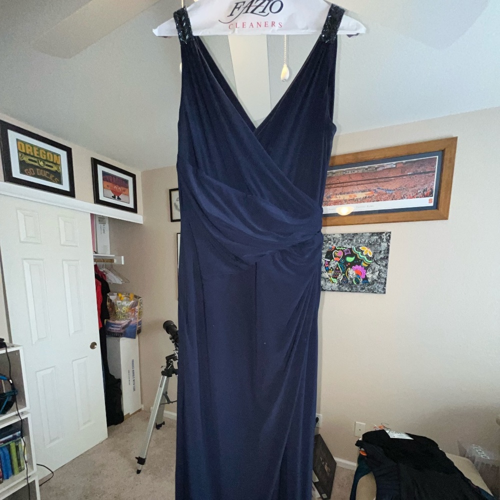 Blue Evening Gown